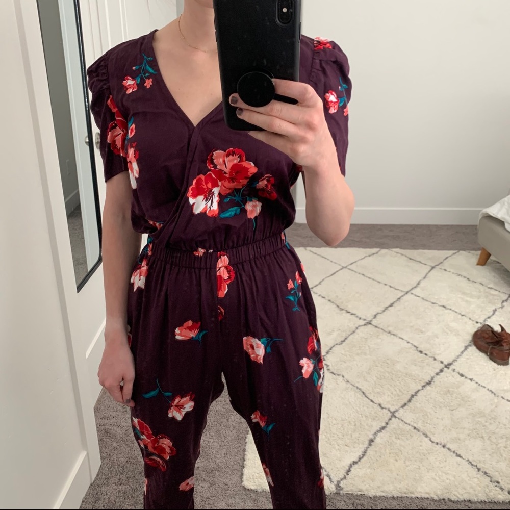 Floral Jumpsuit